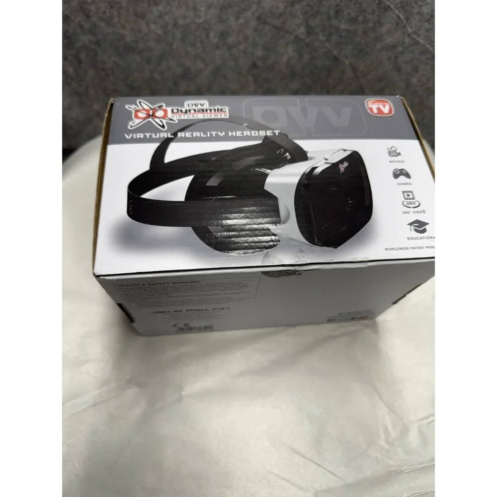 AS SEEN ON TV! DYNAMIC VIRTUAL VIEWER Virtual Reality 3D Glasses Headset 4 Phone